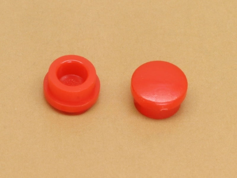 Red Cap for 6x6x7.3mm and 6x6x10mm