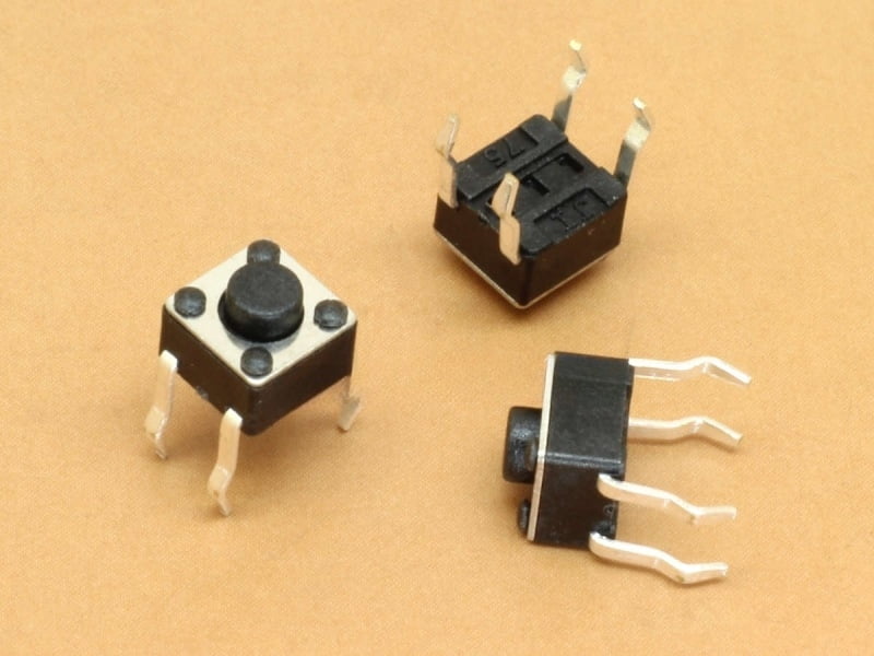 Tactile Switch 4 Pin TH 4.5x4.5x3.8mm