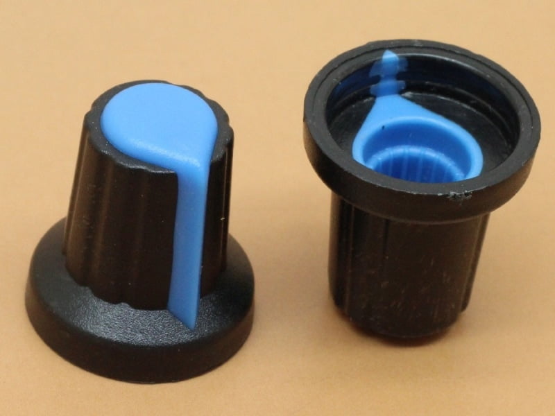 Blue Knob for 6MM Shaft Encoders & Pots