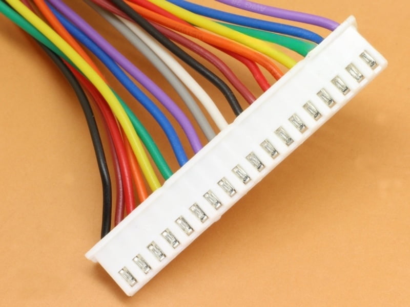 18 pin JST XH, 2.5mm, One side Female with 30cm Wires