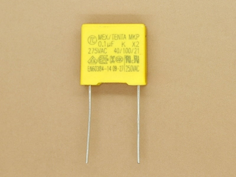 100nF 275V (104K 0.1UF) - Pitch 10MM - X2 Safety MKP