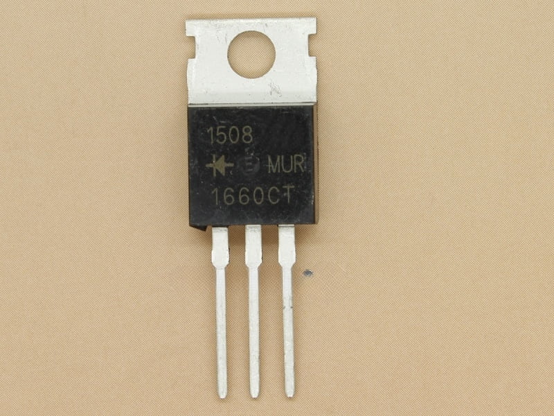 MUR1660 - TO220 - 16A 600V - Ultra Fast Rectifier