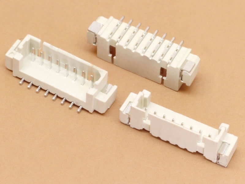 8 pin SMD JST 1.25mm Top Entry Header