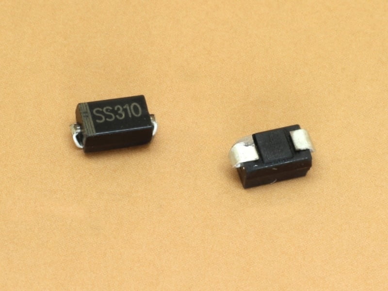 SS310 SS310A SMA DO-214AC Schottky Diode 100V 3 A