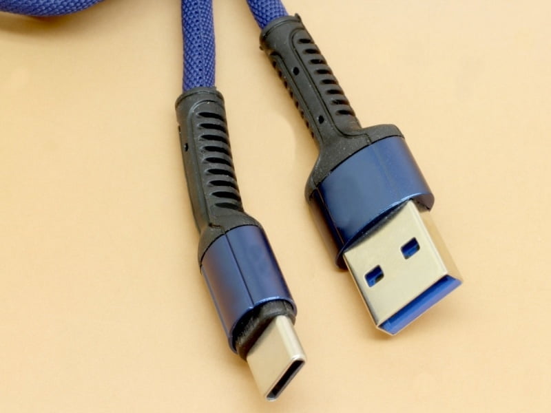 USB Type-C Male Cable for Data and Power Only 1.5 Meter