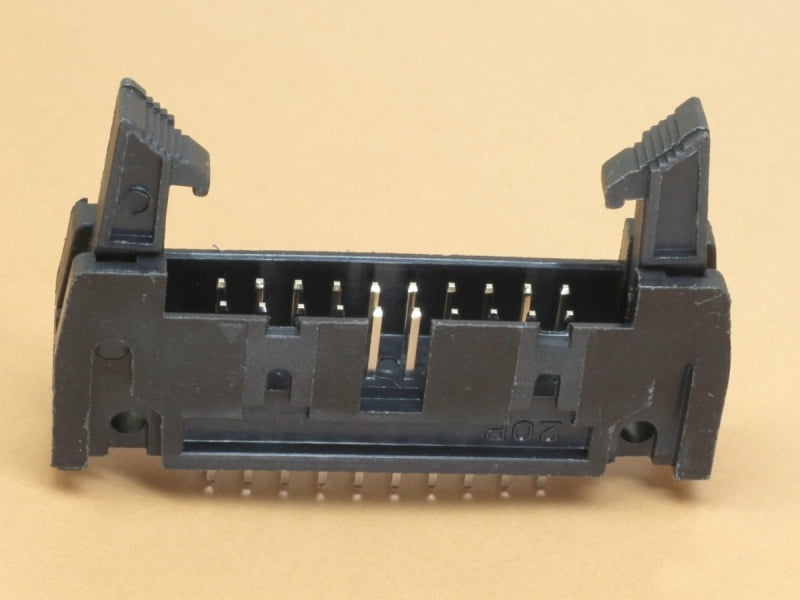 20 pin Box Header, Straight with Lock