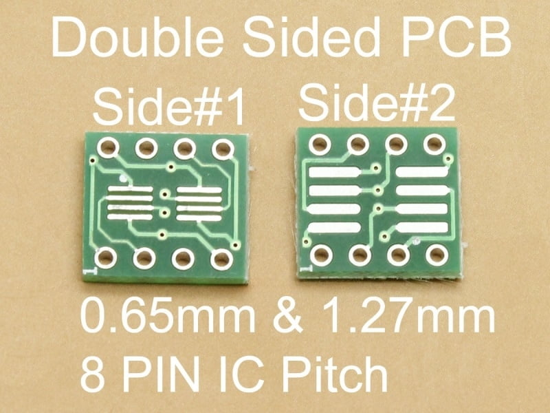 8 Pin 0.65/1.27mm ICs Adapter PCB