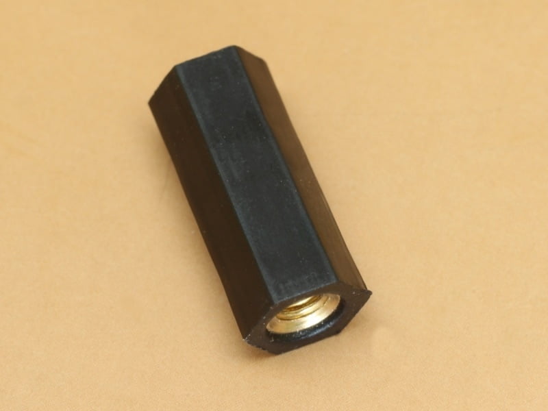 15mm Hex Spacer both M3 inside thread Brass Insert