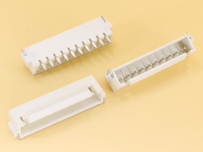 10 pin SMD JST XH 2.5mm Side Entry Header