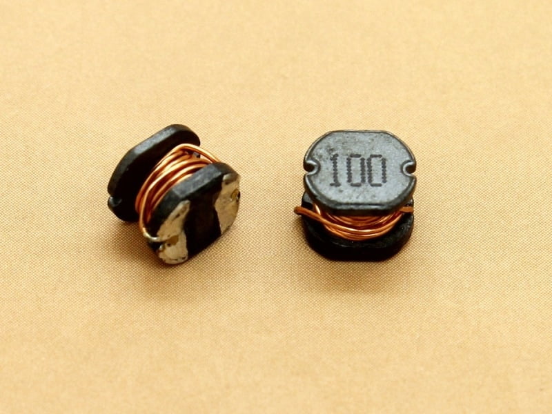 10uH (100) SMD 5mm Inductor