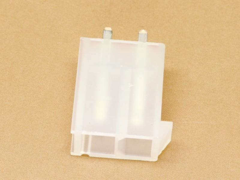 2P 1x2 Minifit 4.2mm Straight Female PCB Header