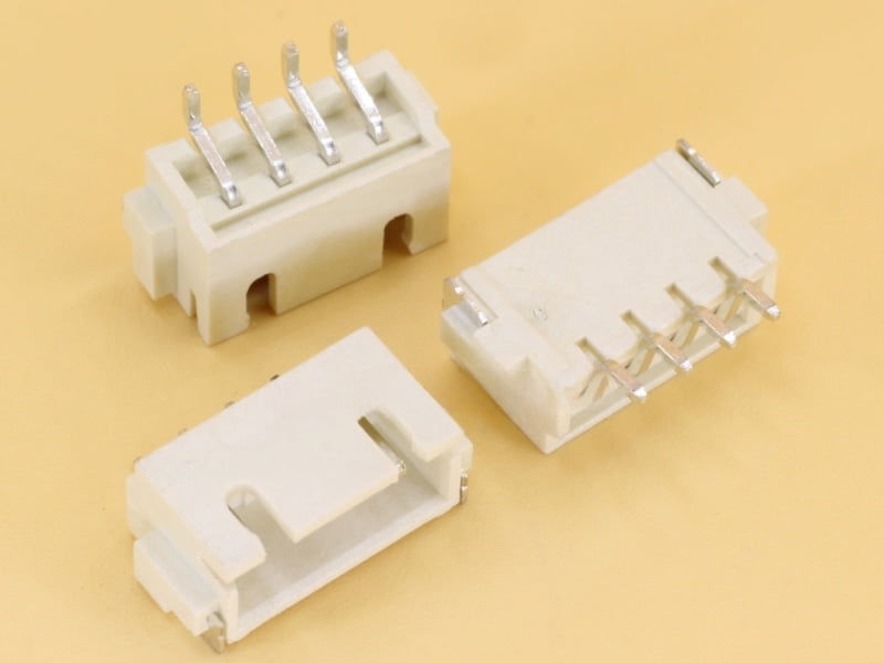 4 pin SMD JST XH 2.5mm Side Entry Header