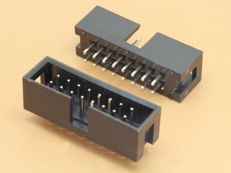16 pin Box Header, Straight