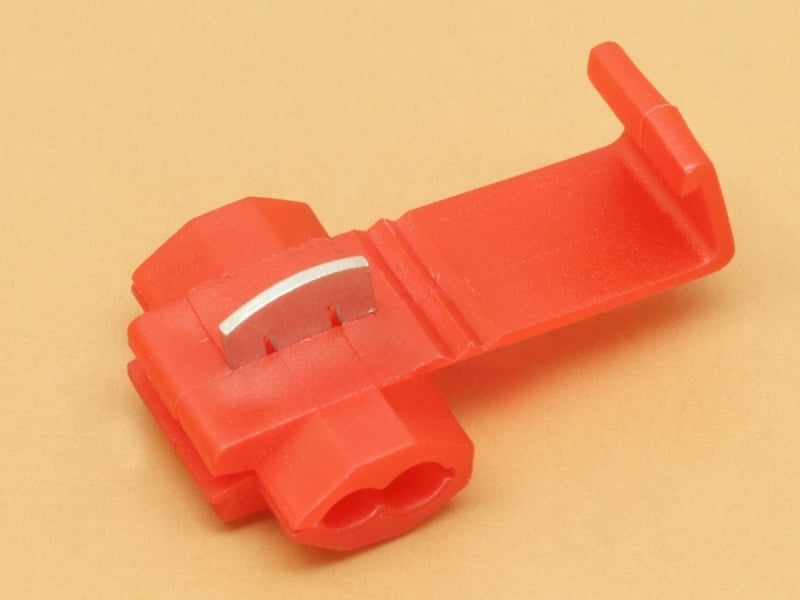 Red Quick Splice Connector for wires 0.5-1.5 sq. mm