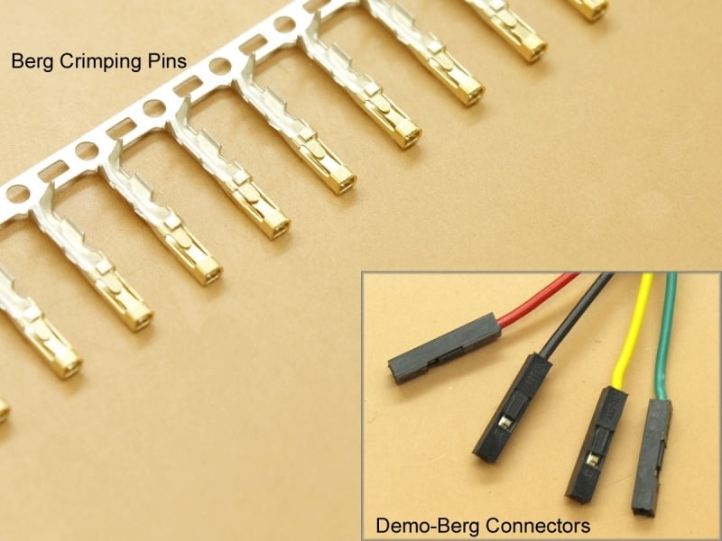 Crimping Pins for Berg 2.5mm