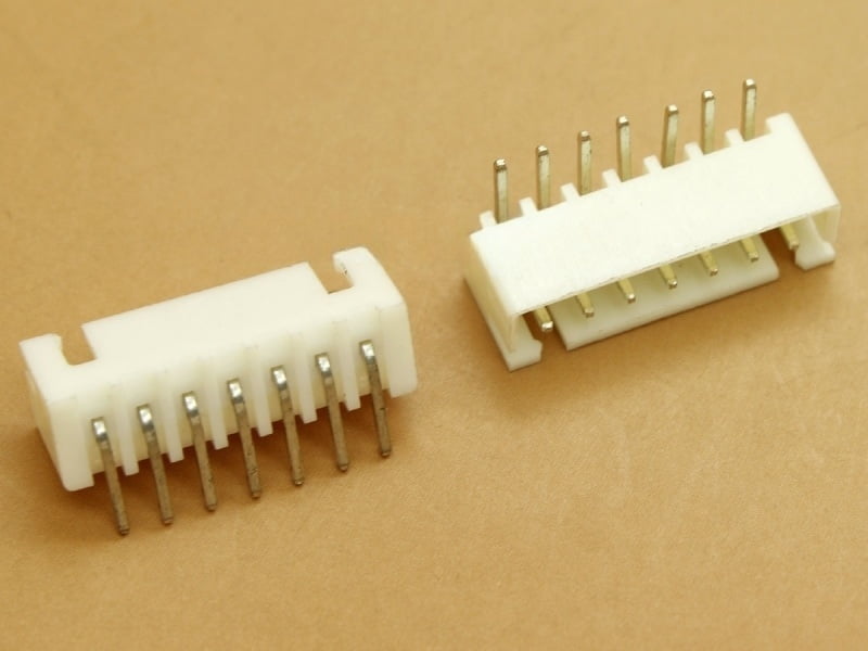 7 pin JST XH 2.5mm Side Entry Header