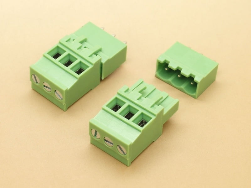 Terminal 3 Pin 5.08mm Pluggable Straight