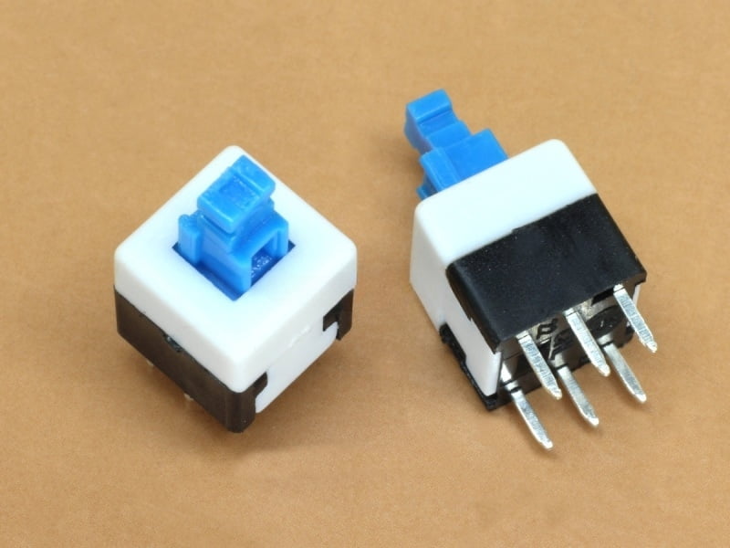 Push ON/OFF Switch 8mm