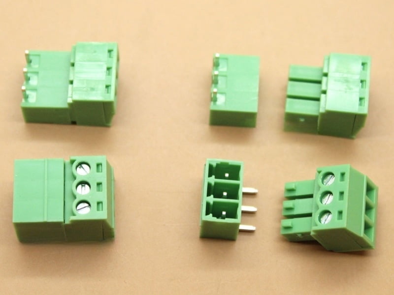 Terminal 3 Pin R/A 3.81mm