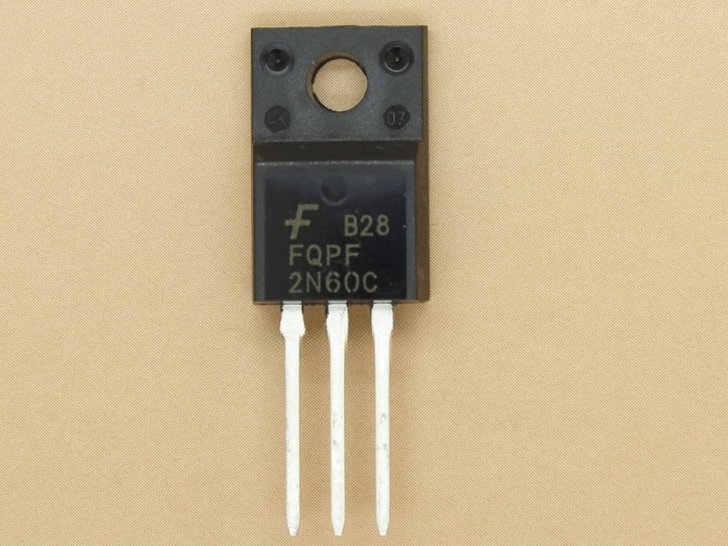 FQPF2N60C (2N60) TO220 N-CH MOSFET