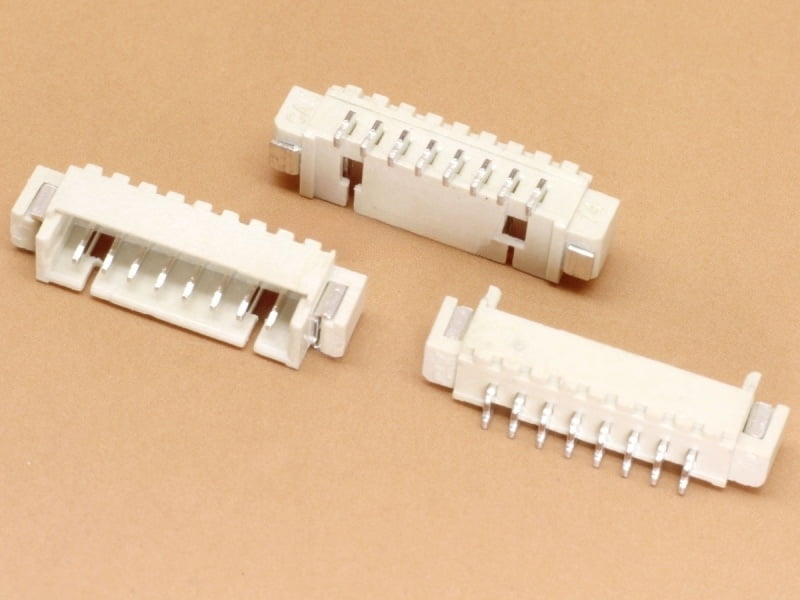 8 pin SMD JST 1.25mm Side Entry Header