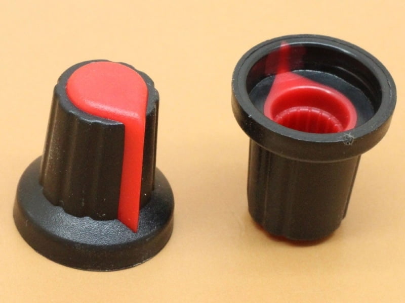 Red Knob for 6MM Shaft Encoders & Pots