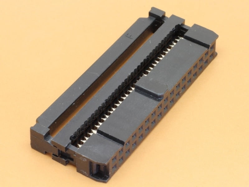 34 pin IDC Female Connector with Strain Relief
