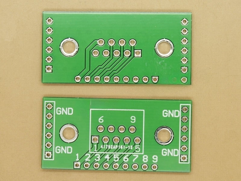 DB9 Breakout PCB