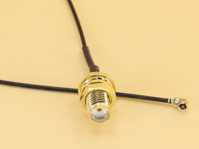 SMA to IPX/IPEX/uFL/u.FL RF Adapter Cable - 22cm