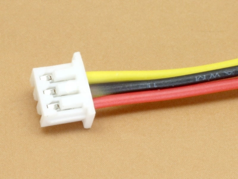 3 pin JST 1.25mm One Side Female with 30cm Wires