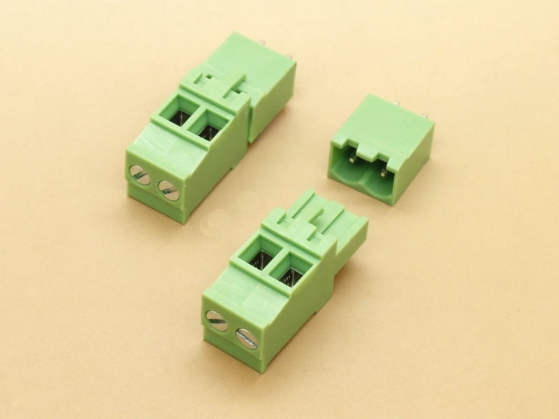 Terminal 2 Pin 5.08mm Pluggable Straight