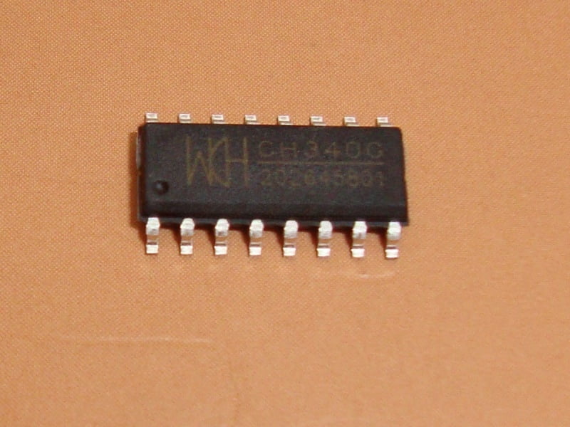 CH340G SOIC16 USB to Serial TTL UART IC