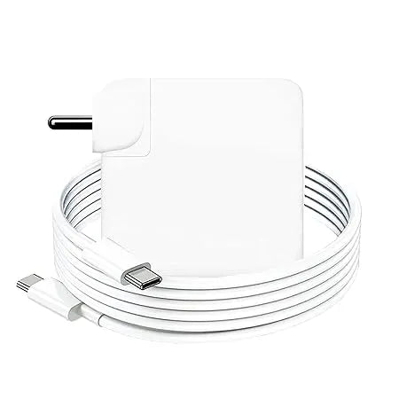 87W Laptop Adapter Compatible with USB-C / Type-C Pin for MacBook, Lenovo, Dell, HP, ASUS & More (Power Cord Included)