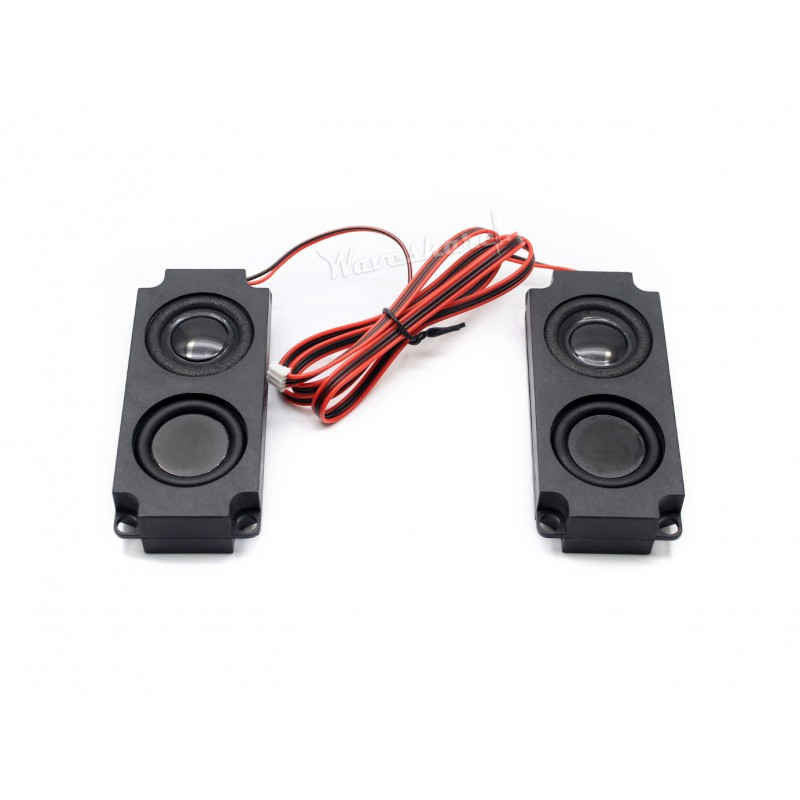 8Î© 5W Speaker Multimedia Stereo Speaker with Box 100x40mm