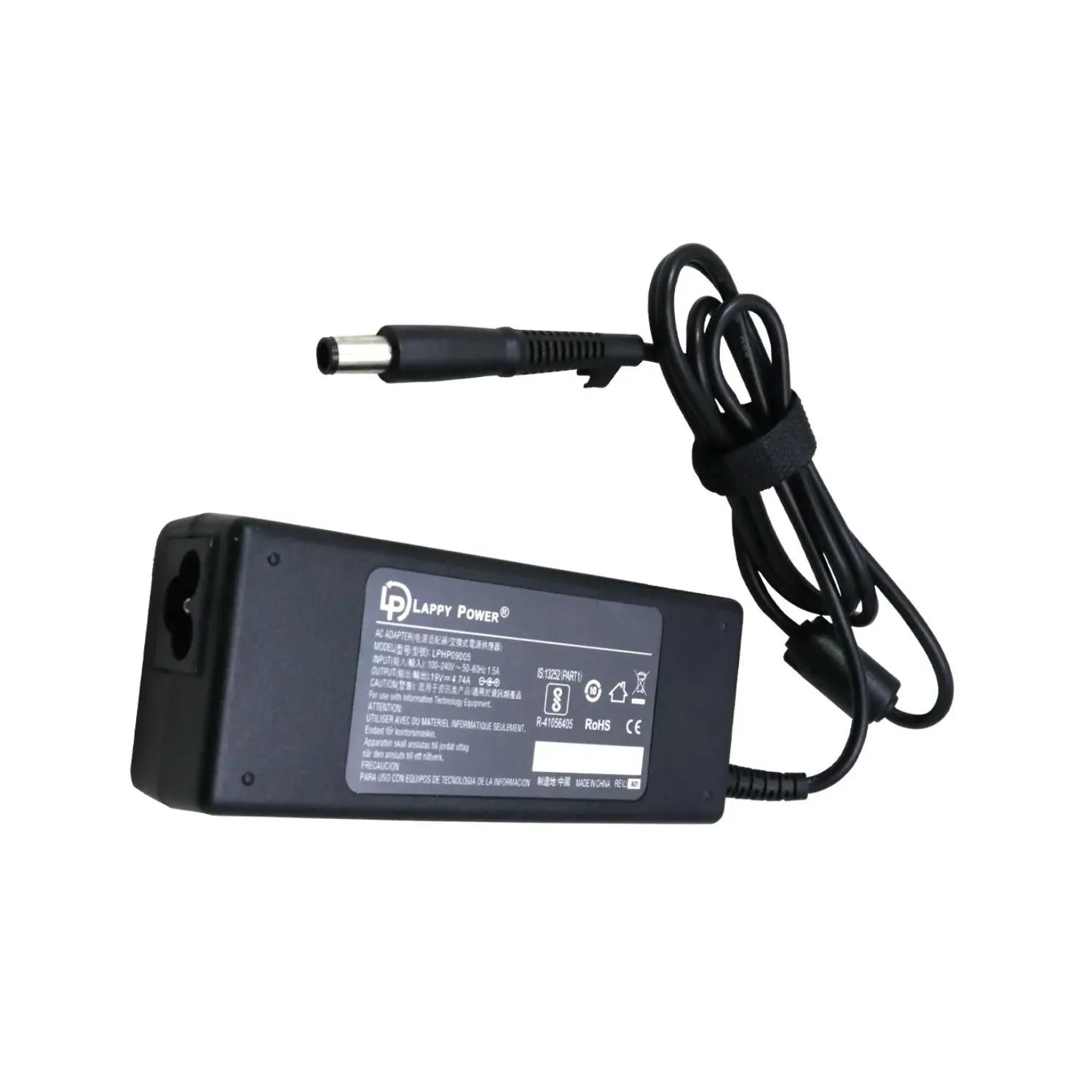 90W Laptop Adapter Compatible for HP (19V 4.74A) 7.4mm x 5mm (Power Cord Included)
