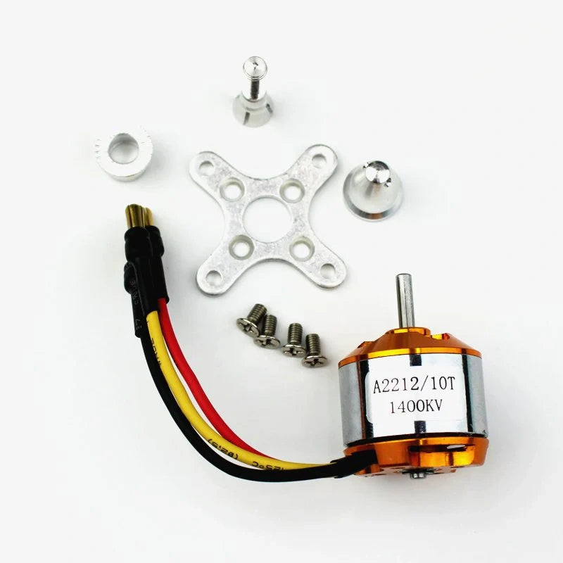 A2212 10T/13T 1400kV BLDC Motor (MTR-QC0037)