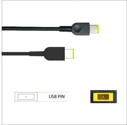 Laptop adapter for Compatible Lenovo 230W Slim Laptop Charger (20V, 11.5A) USB Pin.