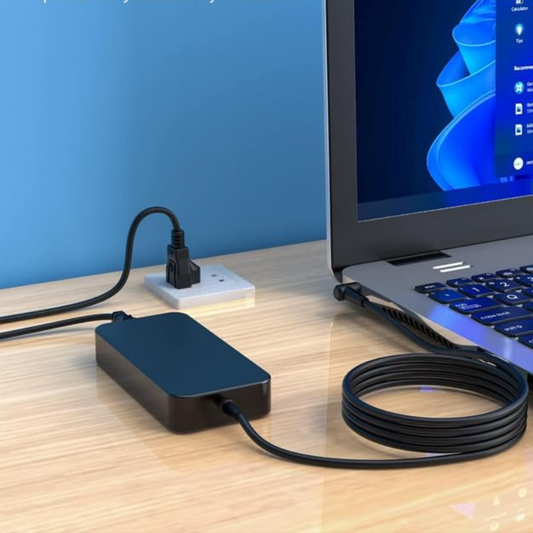 Laptop Adapter compatible for ASUS (120W 6.32A 19V) Small Pin - 4.5mm x 3.0mm Pin | Suitable for ASUS Zenbook Pro UX501VW-DS71T UX501VW-DS71T PA-1121-28