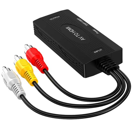 AV to 4K HDMI CABLE 35cm Cable convtert Composite Audio Video Signal to Digital HDMI 2.0 Signal