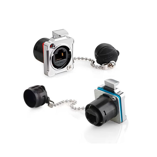 BD24-RJ45 Series - RJ45 Female Socket IP67 Waterproof Ethernet Connector