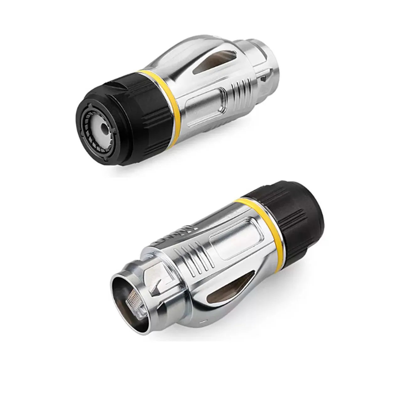 BD24-RJ45 Series RJ45 Male Plug IP67 Metal Shell Waterproof Ethernet Connector