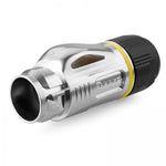 BD24-RJ45 Series RJ45 Male Plug IP67 Metal Shell Waterproof Ethernet Connector