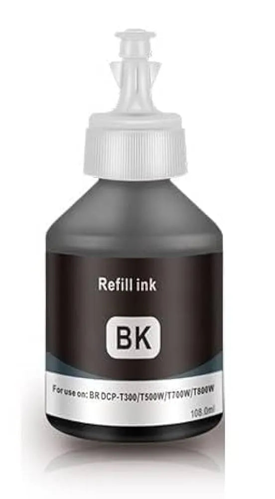 BTD60BK Refill Ink for Brother DCP 300 / 910 / 510 / 800 / 710 / 450 / 400 (Black)