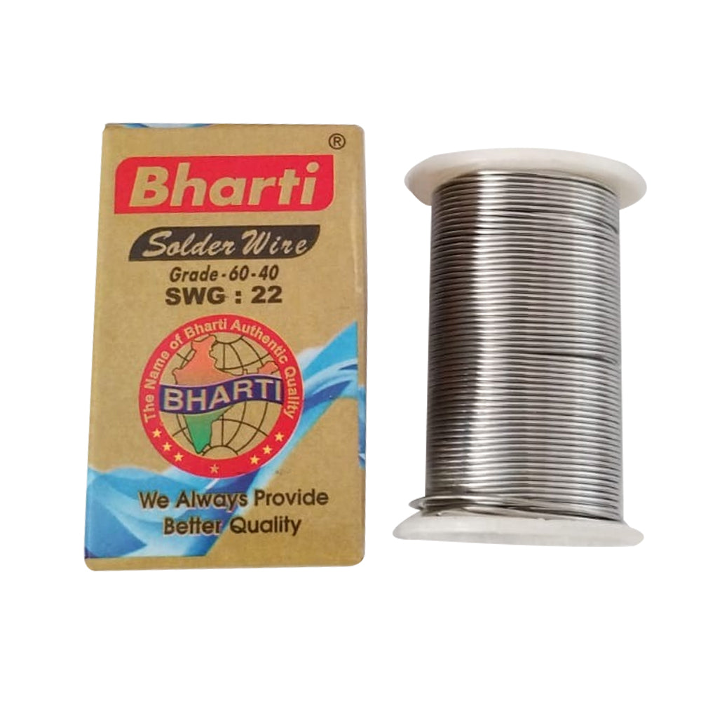 Bharti SWG-22 Flux Cord Solder wire Grade 60-40