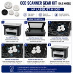 CCD Scanner Gear Kit (Old Model) for HP LaserJet M1005
