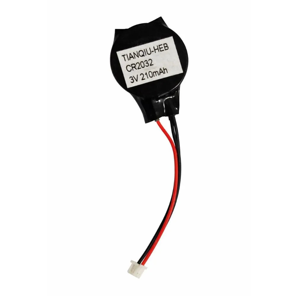 CR2032 3.0V 210mAh Coin Cell Battery 3-Pin Connector Wire length 60mm