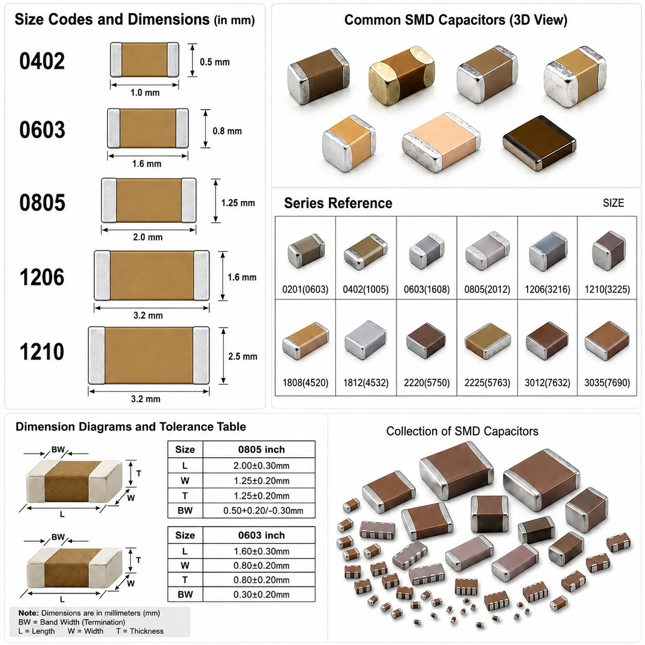 100nF 104 0805 (2012 metric) 50V X7R MLCC
