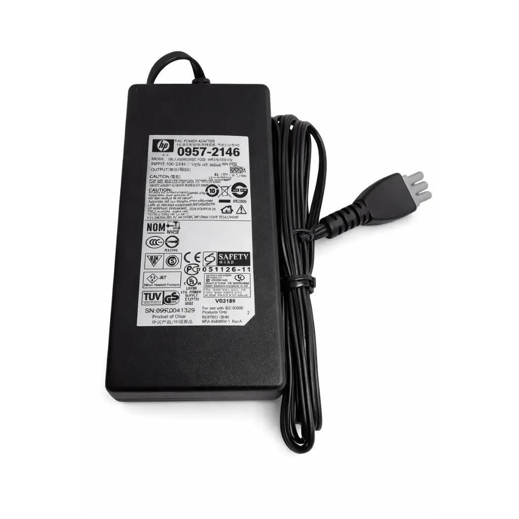Compatible AC Power Adapter for HP ScanJet Pro 3000 s3 / 5000 s4 / 2600 f1 / 3600 f1 / 4600 fnw1 (0957-2271, 0957-2259, 0957-2479, 0957-2416 – 32V)