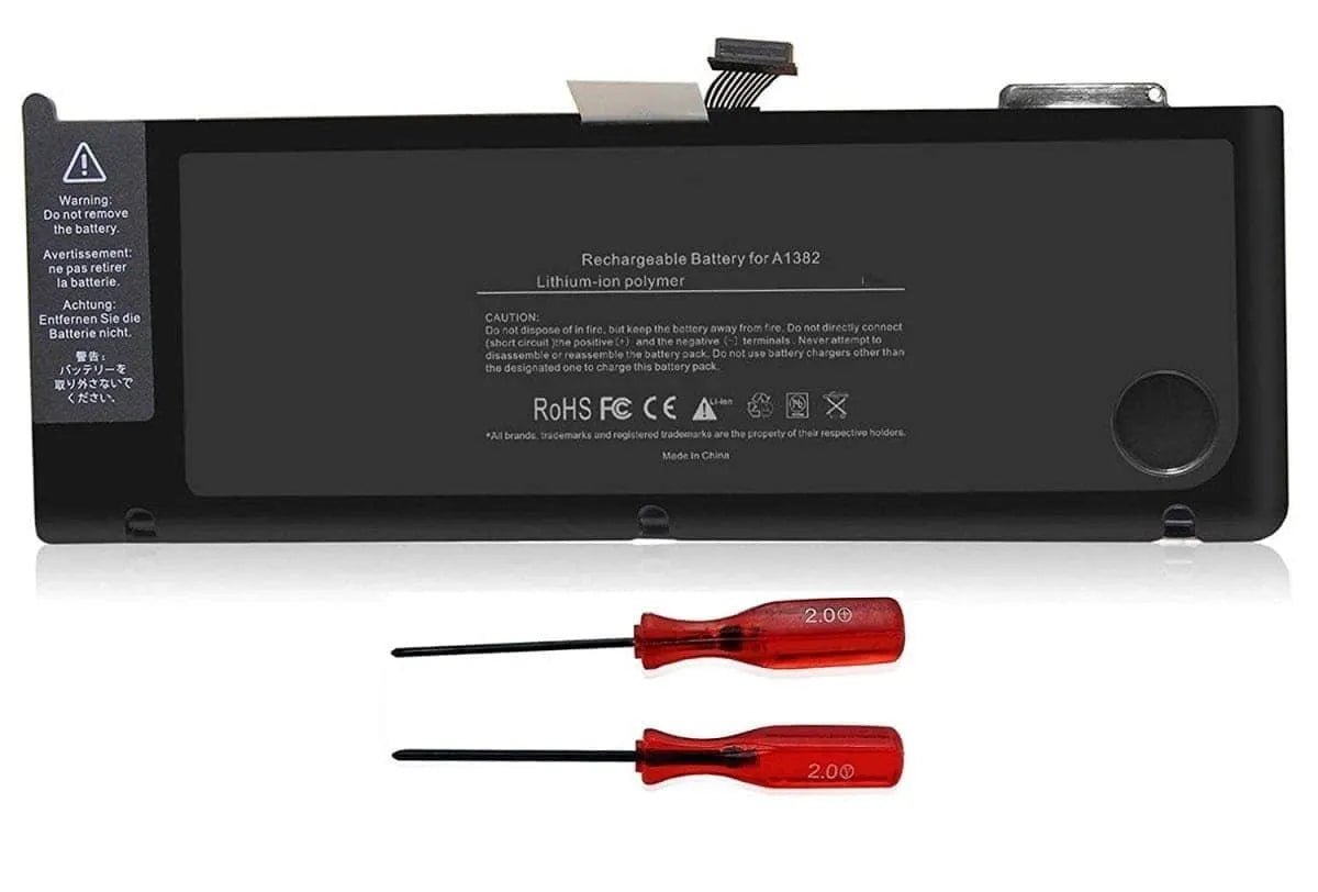 Compatible Laptop Battery for Apple A1382 - A1286(EMC 2563) A1382, MD035LL/A Laptops (5300mAh, 3-Cell)
