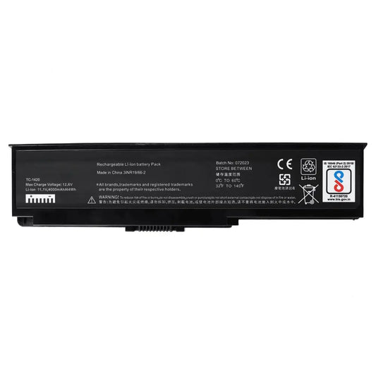 Compatible Laptop Battery for Dell 1420 - Vostro 1400, Inspiron 1420, FT080, FT092 Laptops (4000mAh, 6-Cell)